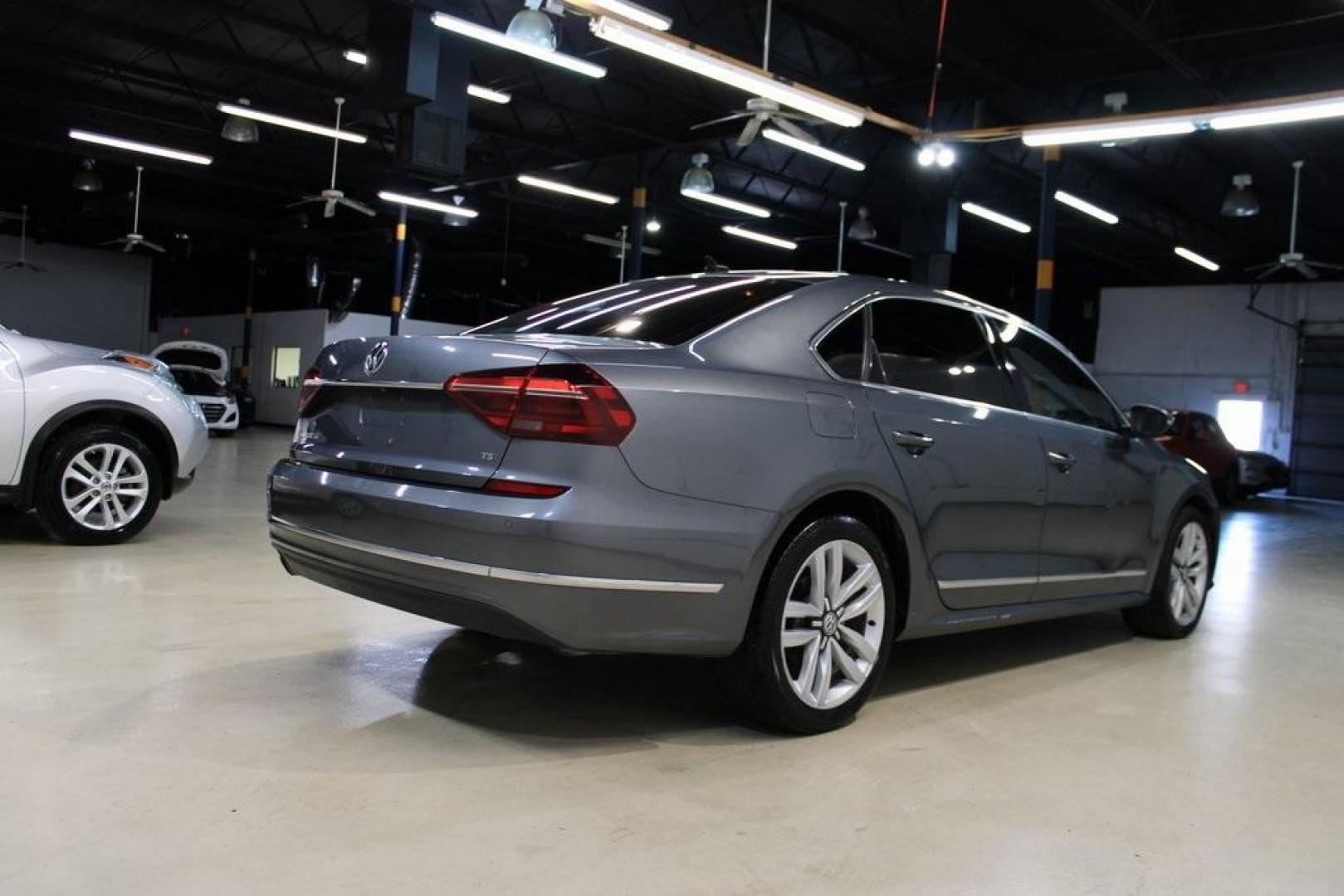 2017 Platinum Gray Metallic /Titan Black Volkswagen Passat 1.8T SE (1VWGT7A39HC) with an 1.8L TSI engine, Automatic transmission, located at 15300 Midway Rd., Addison, TX, 75001, (972) 702-0011, 32.958321, -96.838074 - Introducing the 2017 Volkswagen CC R-Line Executive, now available at Midway Auto Group in Addison, Texas. This premium midsize sedan offers a blend of sophisticated design, turbocharged performance, and advanced features, making it an excellent choice for discerning drivers seeking both style and s - Photo#2