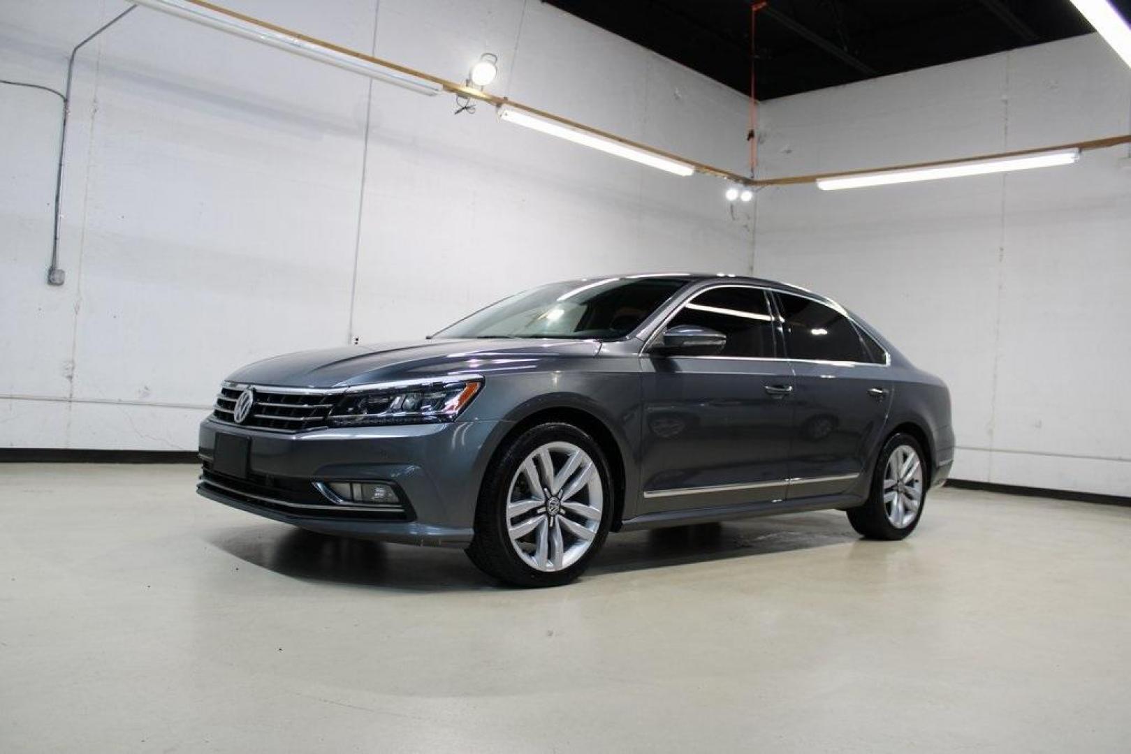 2017 Platinum Gray Metallic /Titan Black Volkswagen Passat 1.8T SE (1VWGT7A39HC) with an 1.8L TSI engine, Automatic transmission, located at 15300 Midway Rd., Addison, TX, 75001, (972) 702-0011, 32.958321, -96.838074 - Introducing the 2017 Volkswagen CC R-Line Executive, now available at Midway Auto Group in Addison, Texas. This premium midsize sedan offers a blend of sophisticated design, turbocharged performance, and advanced features, making it an excellent choice for discerning drivers seeking both style and s - Photo#5