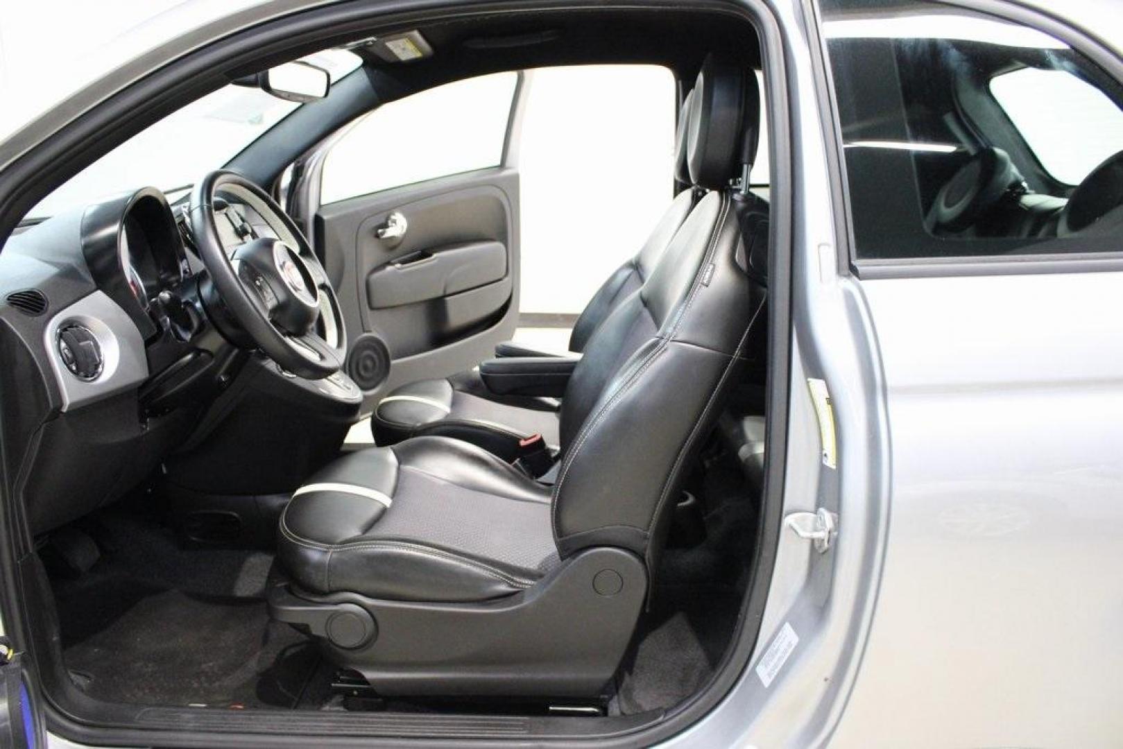 2017 Billet Argento (Silver) /Black Fiat 500e Battery Electric (3C3CFFGE4HT) with an Electric Motor engine, Automatic transmission, located at 15300 Midway Rd., Addison, TX, 75001, (972) 702-0011, 32.958321, -96.838074 - Introducing the 2017 Fiat 500e, now available at Midway Auto Group in Addison, Texas. This all-electric hatchback combines iconic Italian design with eco-friendly performance, making it an excellent choice for those seeking style and sustainability.<br><br>Key Specifications:<br><br>Motor: 111-horse - Photo#13