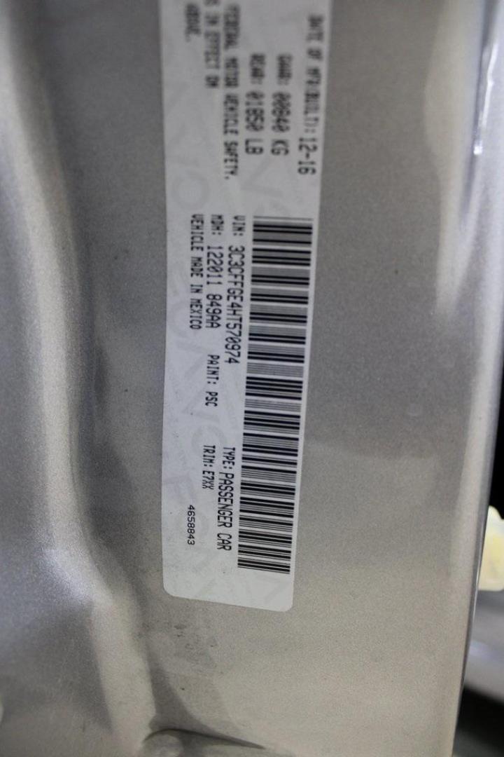 2017 Billet Argento (Silver) /Black Fiat 500e Battery Electric (3C3CFFGE4HT) with an Electric Motor engine, Automatic transmission, located at 15300 Midway Rd., Addison, TX, 75001, (972) 702-0011, 32.958321, -96.838074 - Introducing the 2017 Fiat 500e, now available at Midway Auto Group in Addison, Texas. This all-electric hatchback combines iconic Italian design with eco-friendly performance, making it an excellent choice for those seeking style and sustainability.<br><br>Key Specifications:<br><br>Motor: 111-horse - Photo#25