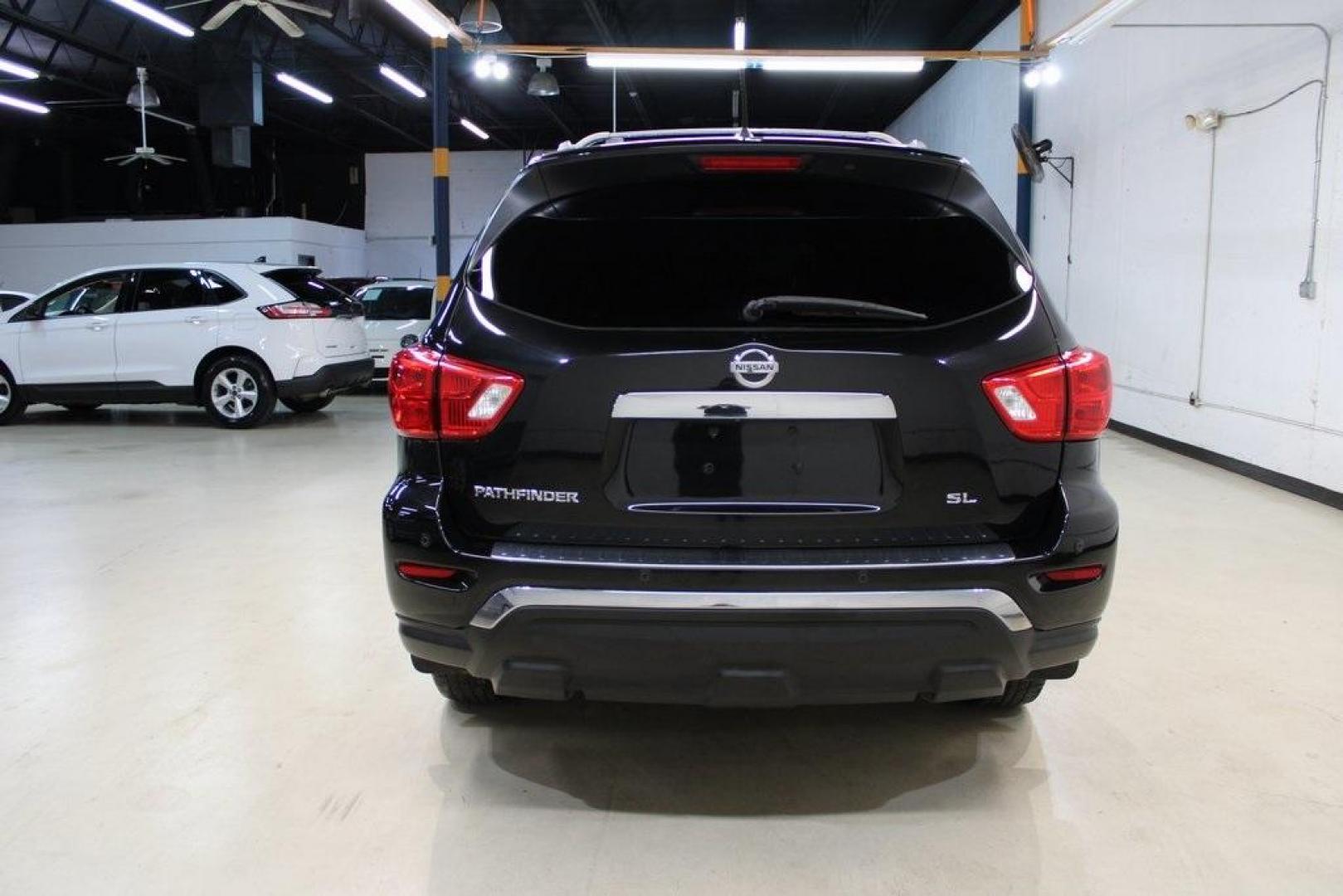 2017 Magnetic Black Metallic /Charcoal Nissan Pathfinder SL (5N1DR2MN0HC) with an V6 engine, CVT transmission, located at 15300 Midway Rd., Addison, TX, 75001, (972) 702-0011, 32.958321, -96.838074 - Introducing the 2017 Nissan Pathfinder SL, now available at Midway Auto Group in Addison, Texas. This midsize SUV offers a harmonious blend of performance, comfort, and advanced technology, making it an ideal choice for families and adventurers alike.<br><br>Key Specifications:<br><br>Engine: 3.5L V - Photo#7