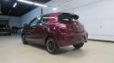 2021 Red /Black Mitsubishi Mirage ES (ML32AUHJ0MH) with an 1.2L 3-Cylinder DOHC MIVEC engine, CVT transmission, located at 15300 Midway Rd., Addison, TX, 75001, (972) 702-0011, 32.958321, -96.838074 - 2021 Mitsubishi Mirage SE<br>Now Available at Midway Auto Group Addison, Texas<br><br>Efficient, stylish, and packed with smart features, the 2021 Mitsubishi Mirage SE is the perfect choice for drivers seeking affordability without sacrificing comfort or convenience. Whether you're navigating the c - Photo#3