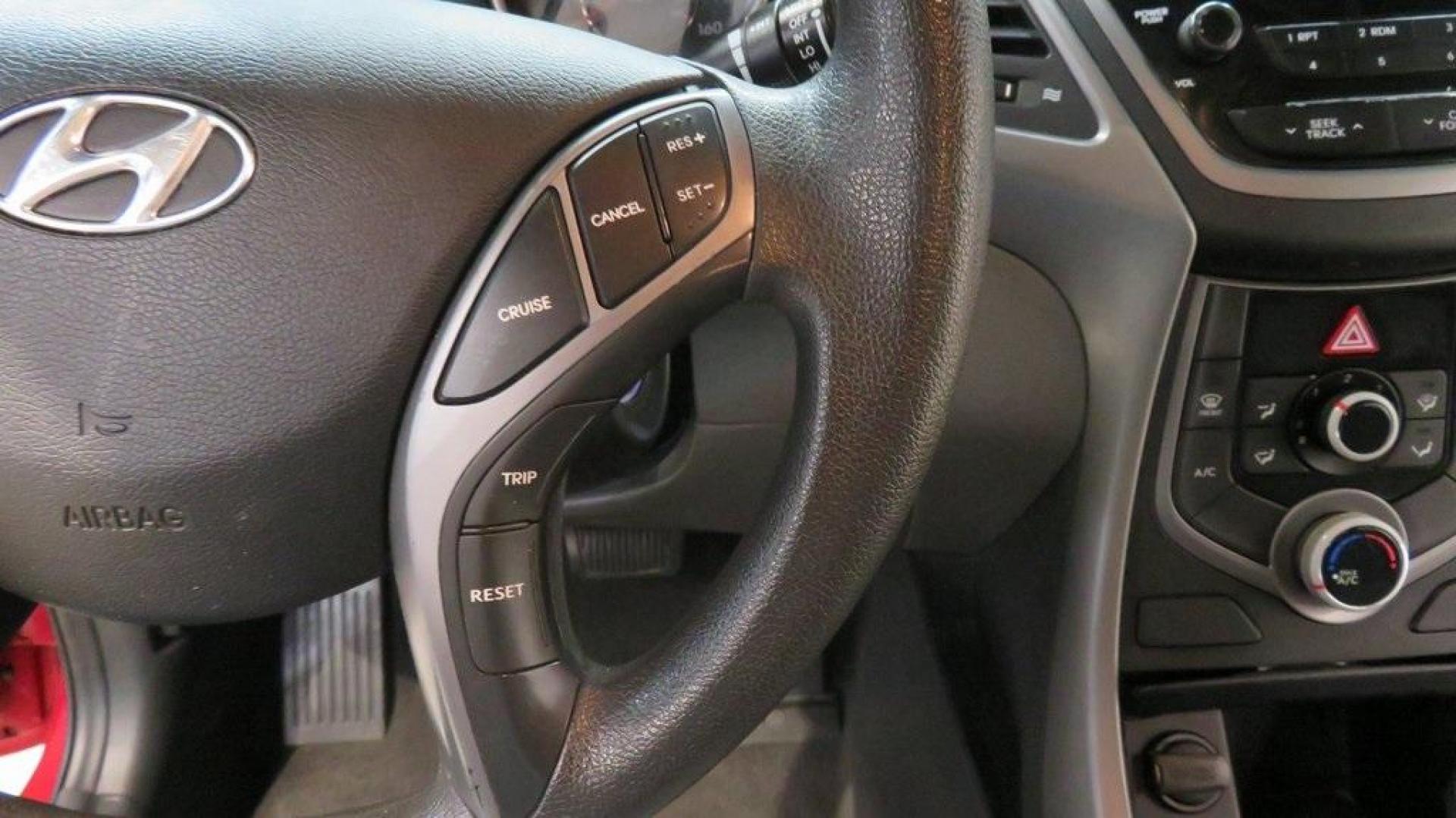 2016 Geranium Red /Gray Hyundai Elantra SE (KMHDH4AE9GU) with an 1.8L 4-Cylinder DOHC 16V Dual CVVT engine, Automatic transmission, located at 15300 Midway Rd., Addison, TX, 75001, (972) 702-0011, 32.958321, -96.838074 - 2016 Hyundai Elantra SE<br>Now Available at Midway Auto Group Addison, Texas<br><br>Smart, efficient, and comfortable, the 2016 Hyundai Elantra SE delivers an outstanding blend of value, reliability, and style. Whether commuting through Addison or heading out on a weekend road trip across Texas, th - Photo#21