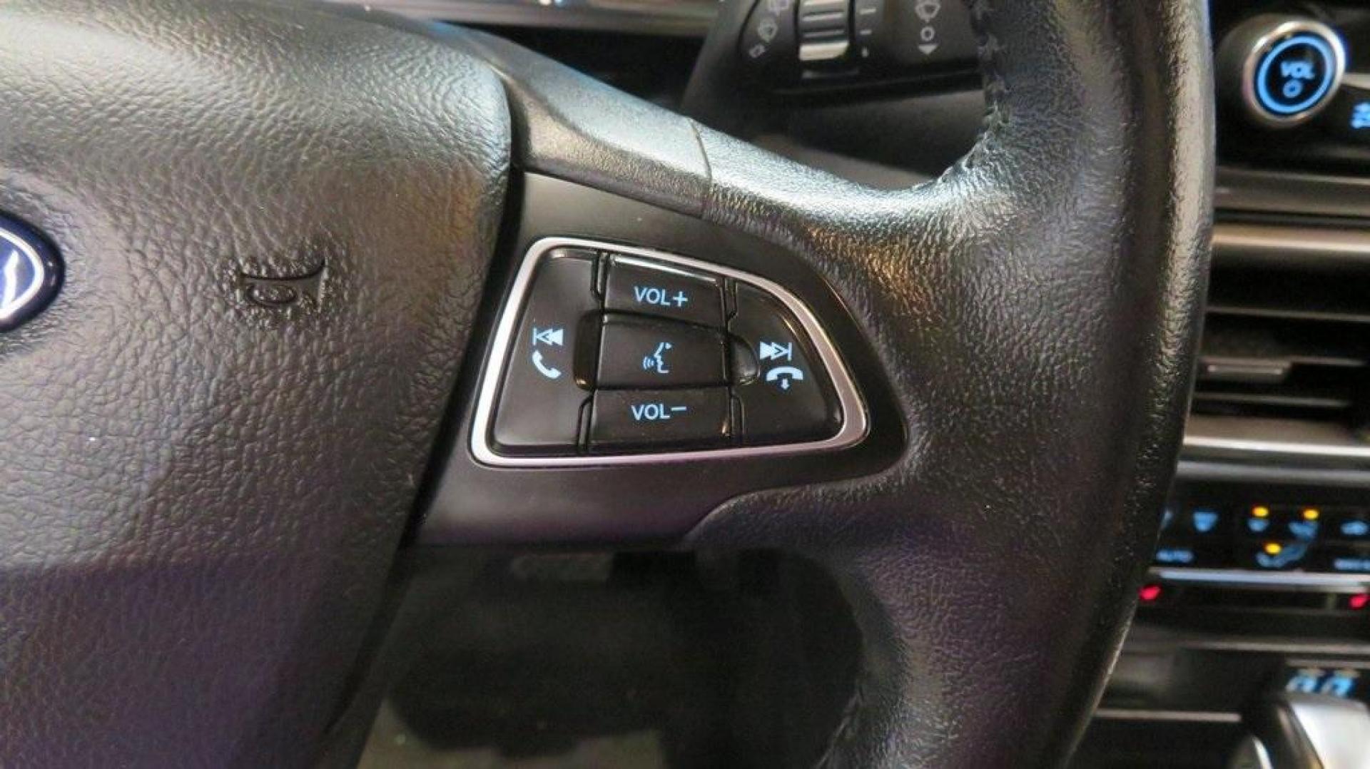 2018 Lightning Blue /Ebony Black Ford EcoSport SE (MAJ3P1TE7JC) with an EcoBoost 1.0L I3 GTDi DOHC Turbocharged VCT engine, Automatic transmission, located at 15300 Midway Rd., Addison, TX, 75001, (972) 702-0011, 32.958321, -96.838074 - 2018 Ford EcoSport SE<br>Now Available at Midway Auto Group Addison, Texas<br><br>Compact, capable, and loaded with tech, the 2018 Ford EcoSport SE is designed for today's active lifestyle. Perfectly sized for maneuvering through Addisons busy streets, yet comfortable enough for road trips across T - Photo#24