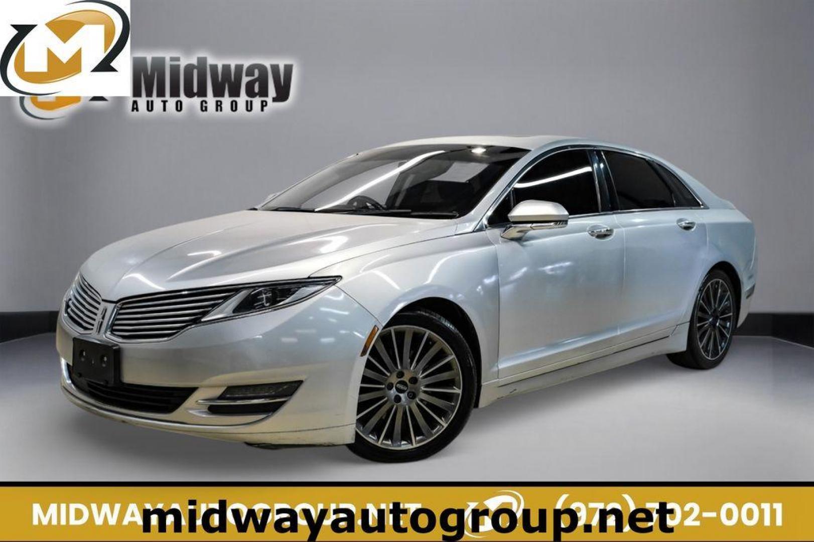 2016 Ingot Silver /Ebony Lincoln MKZ Base (3LN6L2JKXGR) with an 3.7L V6 Ti-VCT 24V engine, Automatic transmission, located at 15300 Midway Rd., Addison, TX, 75001, (972) 702-0011, 32.958321, -96.838074 - 2016 Lincoln MKZ<br>Now Available at Midway Auto Group Addison, Texas<br><br>With elegant styling, smooth turbocharged performance, and a premium interior, the 2016 Lincoln MKZ delivers a refined driving experience thats built to impress. Ideal for drivers looking to elevate their daily commute or - Photo#0