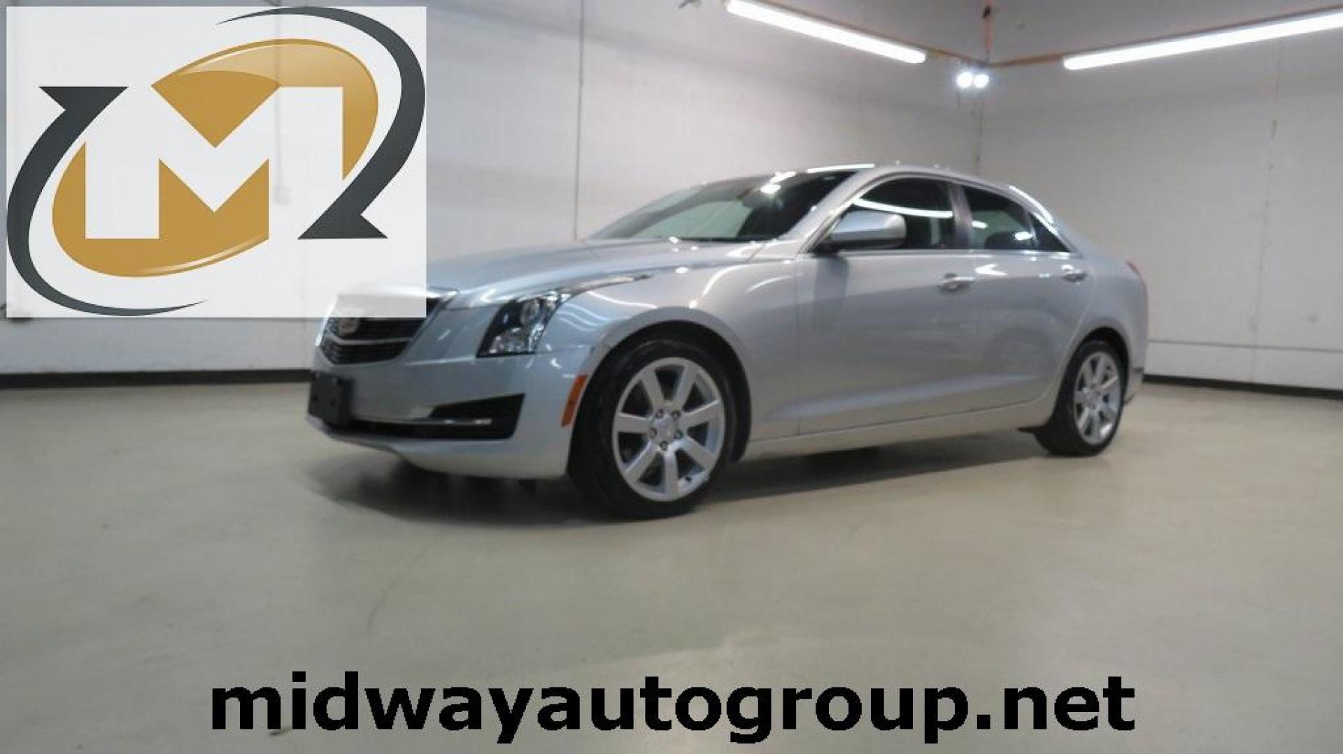 2016 Radiant Silver Metallic /Jet Black With Jet Black Accents Cadillac ATS 2.5L (1G6AA5RA4G0) with an 2.5L I4 DI DOHC VVT engine, Automatic transmission, located at 15300 Midway Rd., Addison, TX, 75001, (972) 702-0011, 32.958321, -96.838074 - Photo#0