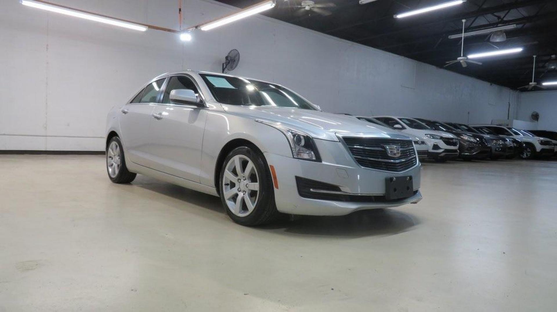 2016 Radiant Silver Metallic /Jet Black With Jet Black Accents Cadillac ATS 2.5L (1G6AA5RA4G0) with an 2.5L I4 DI DOHC VVT engine, Automatic transmission, located at 15300 Midway Rd., Addison, TX, 75001, (972) 702-0011, 32.958321, -96.838074 - Photo#2