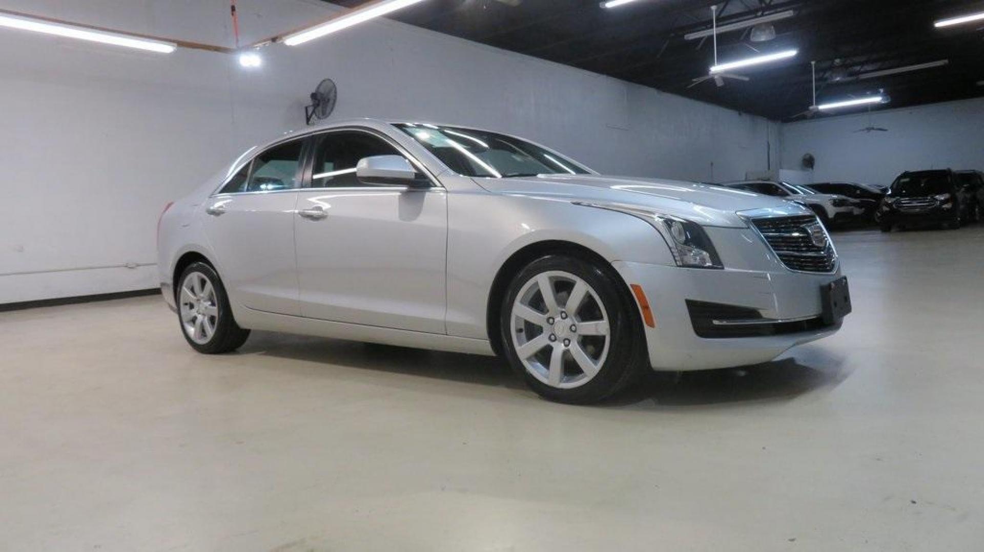 2016 Radiant Silver Metallic /Jet Black With Jet Black Accents Cadillac ATS 2.5L (1G6AA5RA4G0) with an 2.5L I4 DI DOHC VVT engine, Automatic transmission, located at 15300 Midway Rd., Addison, TX, 75001, (972) 702-0011, 32.958321, -96.838074 - Photo#7