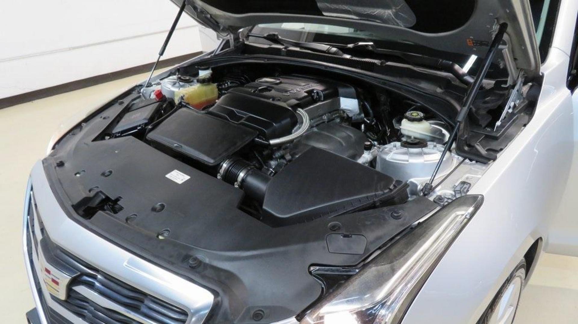 2016 Radiant Silver Metallic /Jet Black With Jet Black Accents Cadillac ATS 2.5L (1G6AA5RA4G0) with an 2.5L I4 DI DOHC VVT engine, Automatic transmission, located at 15300 Midway Rd., Addison, TX, 75001, (972) 702-0011, 32.958321, -96.838074 - Photo#30