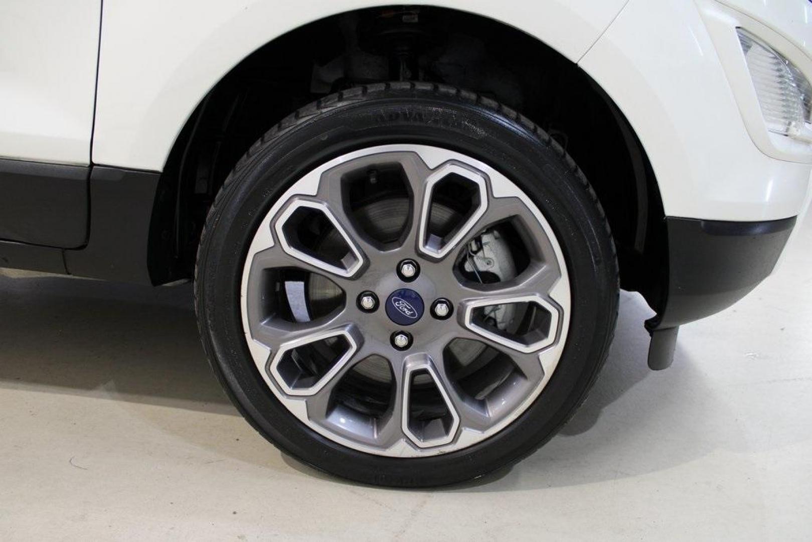 2020 Diamond White /Black Ford EcoSport Titanium (MAJ6S3KL0LC) with an 2.0L I4 Ti-VCT GDI engine, Automatic transmission, located at 15300 Midway Rd., Addison, TX, 75001, (972) 702-0011, 32.958321, -96.838074 - 2020 Ford EcoSport Titanium AWD<br>Now Available at Midway Auto Group Addison, Texas<br><br>Stylish, compact, and loaded with features, the 2020 Ford EcoSport Titanium AWD is the perfect SUV for drivers who want versatility, premium comfort, and all-weather capability. With its intelligent all-whee - Photo#12