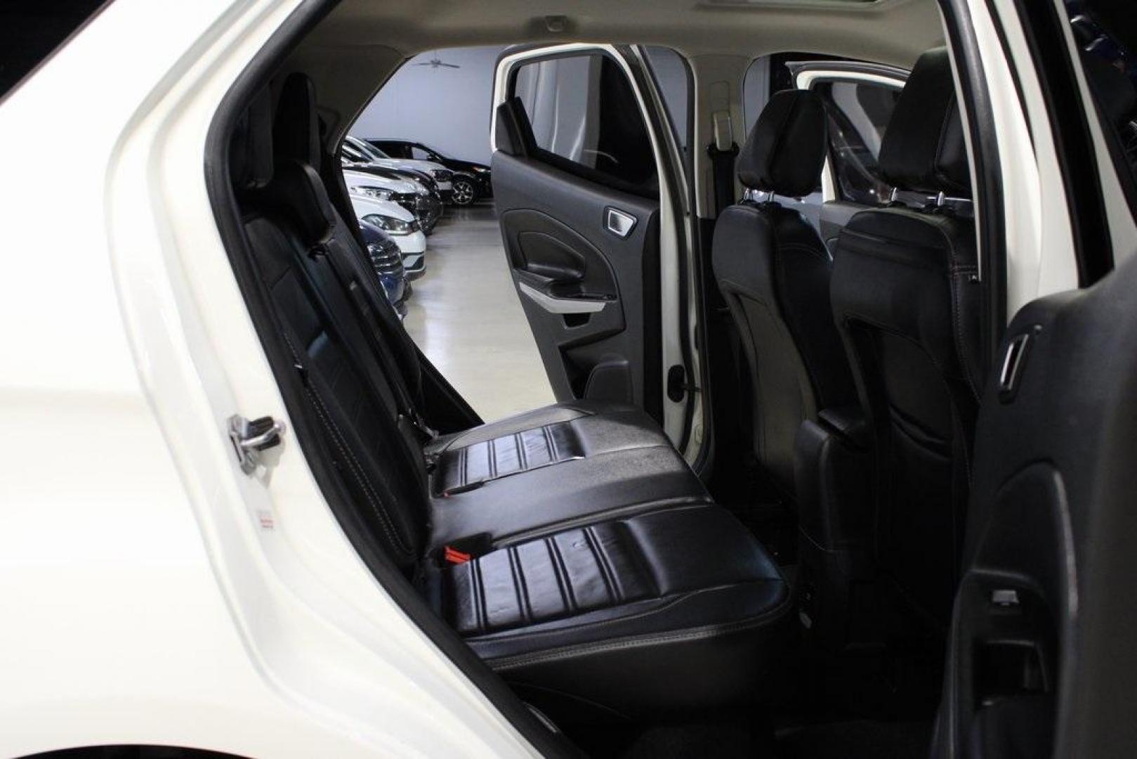 2020 Diamond White /Black Ford EcoSport Titanium (MAJ6S3KL0LC) with an 2.0L I4 Ti-VCT GDI engine, Automatic transmission, located at 15300 Midway Rd., Addison, TX, 75001, (972) 702-0011, 32.958321, -96.838074 - 2020 Ford EcoSport Titanium AWD<br>Now Available at Midway Auto Group Addison, Texas<br><br>Stylish, compact, and loaded with features, the 2020 Ford EcoSport Titanium AWD is the perfect SUV for drivers who want versatility, premium comfort, and all-weather capability. With its intelligent all-whee - Photo#16