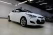 2016 White /Black Hyundai Veloster Base (KMHTC6AD8GU) with an 1.6L I4 DGI DOHC 16V ULEV II 132hp engine, Automatic transmission, located at 15300 Midway Rd., Addison, TX, 75001, (972) 702-0011, 32.958321, -96.838074 - 2016 Hyundai Veloster<br>Now Available at Midway Auto Group Addison, Texas<br><br>Sporty, unique, and fun to drive, the 2016 Hyundai Veloster stands out with its bold design and hatchback versatility. Perfect for drivers who want style, efficiency, and modern tech in one compact package, the Velost - Photo#1
