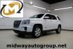 2016 Summit White /Jet Black GMC Terrain SLE-1 (2GKALMEK4G6) with an 2.4L 4-Cylinder SIDI DOHC VVT engine, Automatic transmission, located at 15300 Midway Rd., Addison, TX, 75001, (972) 702-0011, 32.958321, -96.838074 - 2016 GMC Terrain SLE-1<br>Now Available at Midway Auto Group Addison, Texas<br><br>Spacious, smooth, and impressively efficient, the 2016 GMC Terrain SLE-1 offers a refined ride with the versatility to handle both everyday errands and weekend getaways. With its upscale styling, quiet cabin, and fam - Photo#0