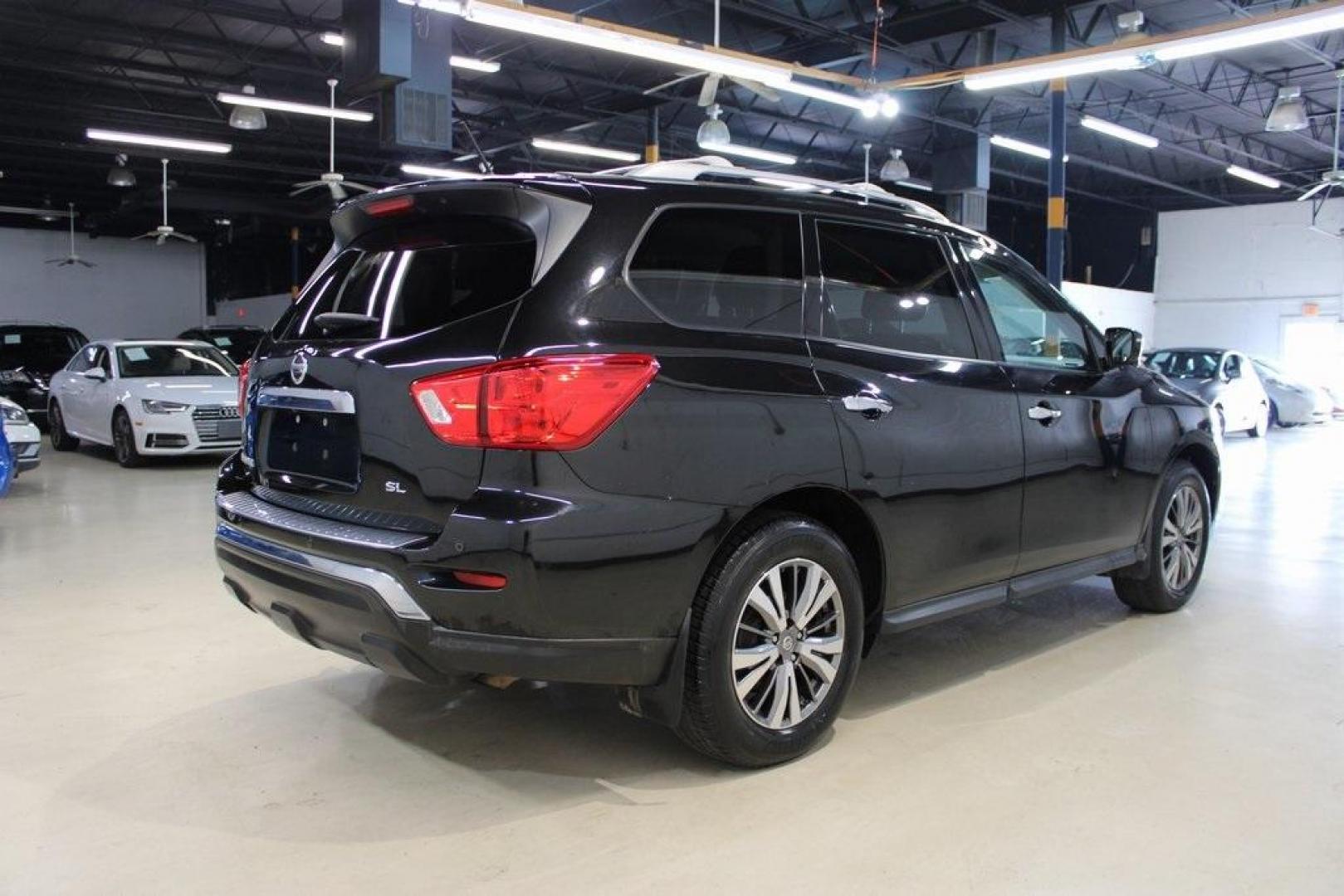 2018 Magnetic Black /Charcoal Nissan Pathfinder SL (5N1DR2MN2JC) with an V6 engine, CVT transmission, located at 15300 Midway Rd., Addison, TX, 75001, (972) 702-0011, 32.958321, -96.838074 - 2018 Nissan Pathfinder SV<br>Now Available at Midway Auto Group Addison, Texas<br><br>Spacious, capable, and loaded with family-friendly features, the 2018 Nissan Pathfinder SV is built for those who need room to move and the confidence to go anywhere. Whether youre navigating city streets in Addis - Photo#2