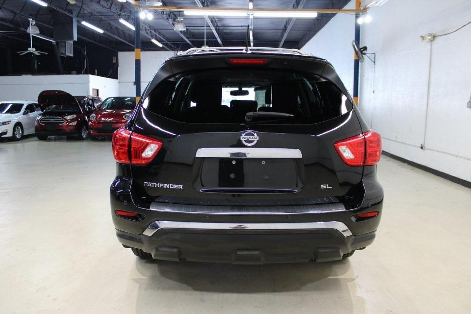 2018 Magnetic Black /Charcoal Nissan Pathfinder SL (5N1DR2MN2JC) with an V6 engine, CVT transmission, located at 15300 Midway Rd., Addison, TX, 75001, (972) 702-0011, 32.958321, -96.838074 - 2018 Nissan Pathfinder SV<br>Now Available at Midway Auto Group Addison, Texas<br><br>Spacious, capable, and loaded with family-friendly features, the 2018 Nissan Pathfinder SV is built for those who need room to move and the confidence to go anywhere. Whether youre navigating city streets in Addis - Photo#7