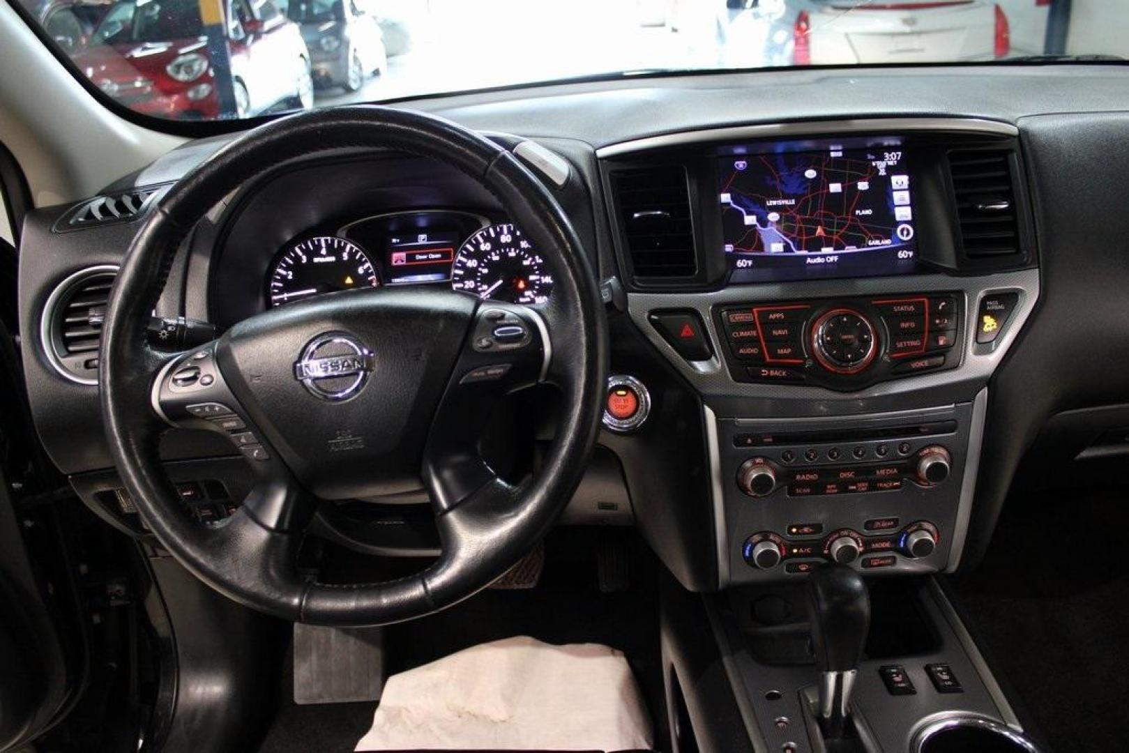 2018 Magnetic Black /Charcoal Nissan Pathfinder SL (5N1DR2MN2JC) with an V6 engine, CVT transmission, located at 15300 Midway Rd., Addison, TX, 75001, (972) 702-0011, 32.958321, -96.838074 - 2018 Nissan Pathfinder SV<br>Now Available at Midway Auto Group Addison, Texas<br><br>Spacious, capable, and loaded with family-friendly features, the 2018 Nissan Pathfinder SV is built for those who need room to move and the confidence to go anywhere. Whether youre navigating city streets in Addis - Photo#17