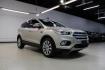 2018 White Gold /Medium Light Stone Ford Escape Titanium (1FMCU0J90JU) with an EcoBoost 2.0L I4 GTDi DOHC Turbocharged VCT engine, Automatic transmission, located at 15300 Midway Rd., Addison, TX, 75001, (972) 702-0011, 32.958321, -96.838074 - Photo#1