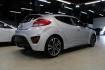 2017 Ironman Silver Metallic /Black Hyundai Veloster Turbo (KMHTC6AEXHU) with an 1.6L Turbo GDI 4-Cylinder engine, Automatic transmission, located at 15300 Midway Rd., Addison, TX, 75001, (972) 702-0011, 32.958321, -96.838074 - Photo#2