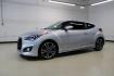 2017 Ironman Silver Metallic /Black Hyundai Veloster Turbo (KMHTC6AEXHU) with an 1.6L Turbo GDI 4-Cylinder engine, Automatic transmission, located at 15300 Midway Rd., Addison, TX, 75001, (972) 702-0011, 32.958321, -96.838074 - Photo#4