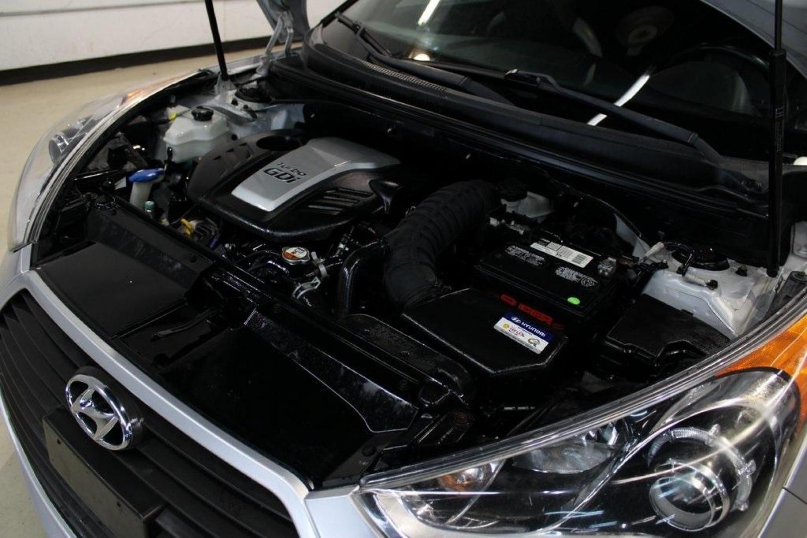 2017 Ironman Silver Metallic /Black Hyundai Veloster Turbo (KMHTC6AEXHU) with an 1.6L Turbo GDI 4-Cylinder engine, Automatic transmission, located at 15300 Midway Rd., Addison, TX, 75001, (972) 702-0011, 32.958321, -96.838074 - Photo#26