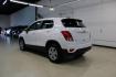 2018 Summit White /Black Chevrolet Trax LS (3GNCJKSB3JL) with an ECOTEC 1.4L I4 SMPI DOHC Turbocharged VVT engine, Automatic transmission, located at 15300 Midway Rd., Addison, TX, 75001, (972) 702-0011, 32.958321, -96.838074 - Photo#3