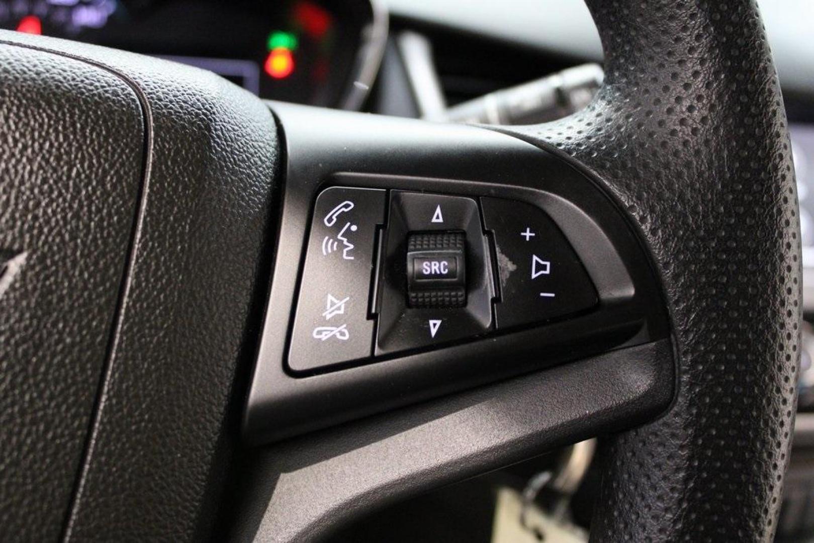 2018 Summit White /Black Chevrolet Trax LS (3GNCJKSB3JL) with an ECOTEC 1.4L I4 SMPI DOHC Turbocharged VVT engine, Automatic transmission, located at 15300 Midway Rd., Addison, TX, 75001, (972) 702-0011, 32.958321, -96.838074 - Photo#22