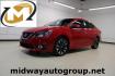 2019 Red Alert /Charcoal Nissan Sentra SR (3N1AB7AP9KY) with an 1.8L 4-Cylinder DOHC 16V engine, CVT transmission, located at 15300 Midway Rd., Addison, TX, 75001, (972) 702-0011, 32.958321, -96.838074 - Photo#0