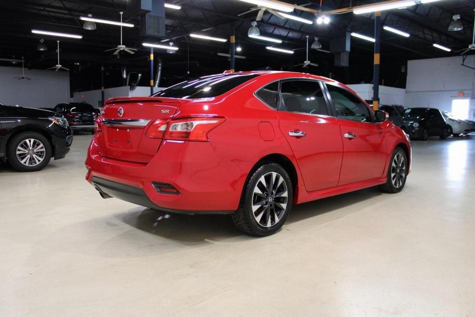 2019 Red Alert /Charcoal Nissan Sentra SR (3N1AB7AP9KY) with an 1.8L 4-Cylinder DOHC 16V engine, CVT transmission, located at 15300 Midway Rd., Addison, TX, 75001, (972) 702-0011, 32.958321, -96.838074 - Photo#2