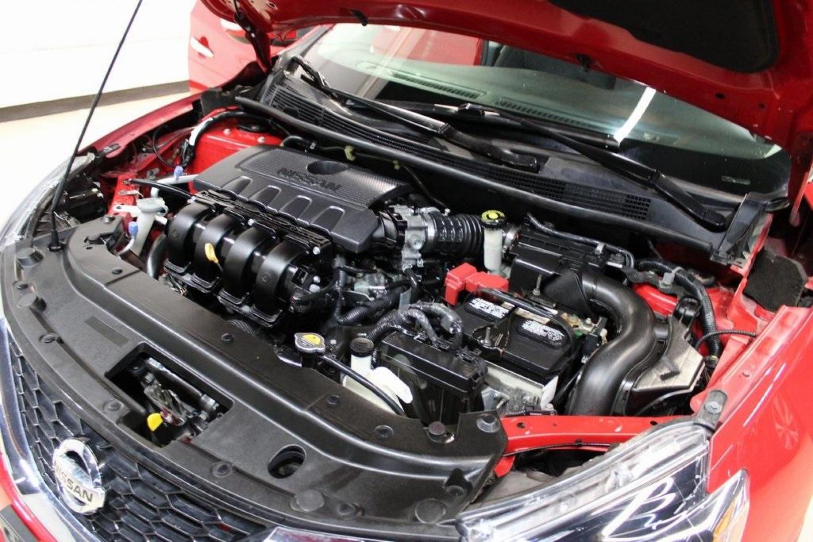 2019 Red Alert /Charcoal Nissan Sentra SR (3N1AB7AP9KY) with an 1.8L 4-Cylinder DOHC 16V engine, CVT transmission, located at 15300 Midway Rd., Addison, TX, 75001, (972) 702-0011, 32.958321, -96.838074 - Photo#29