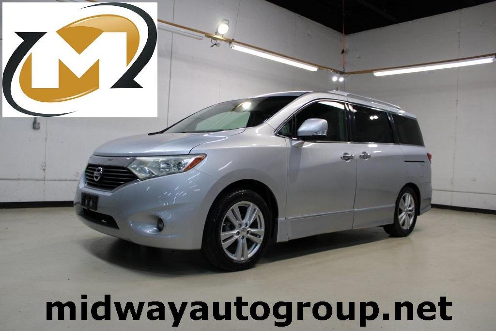 2012 Brilliant Silver Metallic /Gray Nissan Quest 3.5 LE (JN8AE2KP7C9) with an 3.5L V6 DOHC 24V engine, CVT transmission, located at 15300 Midway Rd., Addison, TX, 75001, (972) 702-0011, 32.958321, -96.838074 - Photo#0
