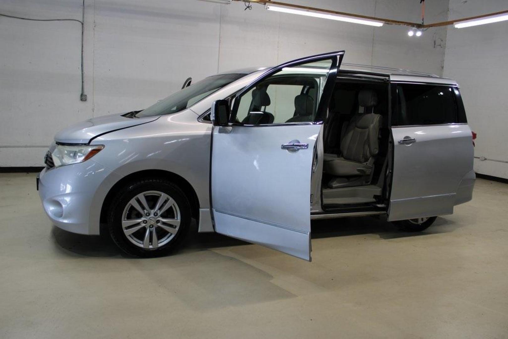 2012 Brilliant Silver Metallic /Gray Nissan Quest 3.5 LE (JN8AE2KP7C9) with an 3.5L V6 DOHC 24V engine, CVT transmission, located at 15300 Midway Rd., Addison, TX, 75001, (972) 702-0011, 32.958321, -96.838074 - Photo#31