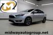 2016 Ingot Silver /Black Ford Focus SE (1FADP3FE5GL) with an EcoBoost 1.0L I3 GTDi DOHC Turbocharged VCT engine, Automatic transmission, located at 15300 Midway Rd., Addison, TX, 75001, (972) 702-0011, 32.958321, -96.838074 - Photo#0