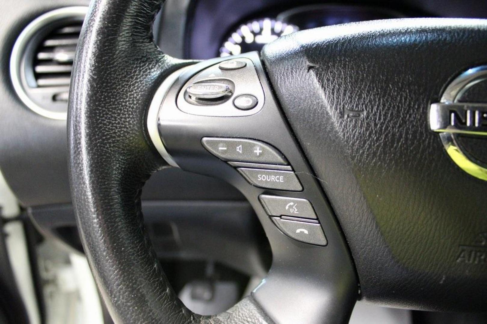 2015 Glacier White /Charcoal Nissan Pathfinder SV (5N1AR2MM9FC) with an 3.5L V6 engine, CVT transmission, located at 15300 Midway Rd., Addison, TX, 75001, (972) 702-0011, 32.958321, -96.838074 - 2015 Nissan Pathfinder SV<br>Now Available at Midway Auto Group Addison, Texas<br><br>Roomy, capable, and family-approved, the 2015 Nissan Pathfinder SV delivers the comfort, versatility, and power you need in a midsize SUV. With three rows of seating, a smooth V6 engine, and user-friendly tech, th - Photo#26