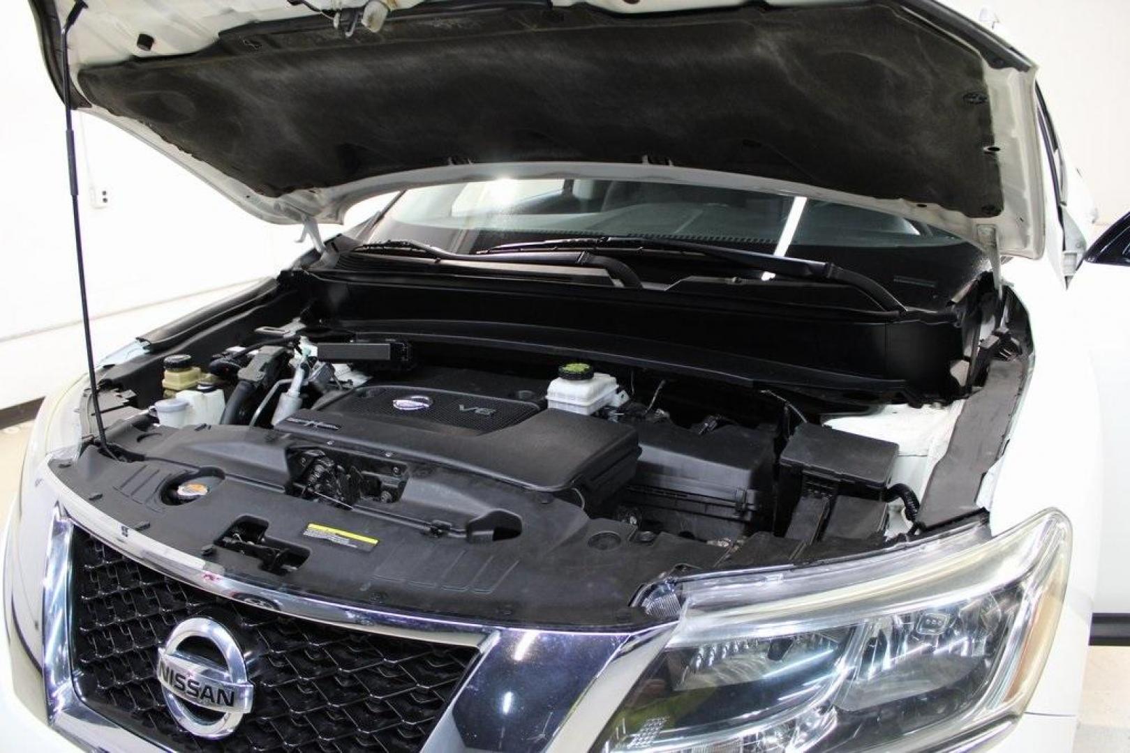2015 Glacier White /Charcoal Nissan Pathfinder SV (5N1AR2MM9FC) with an 3.5L V6 engine, CVT transmission, located at 15300 Midway Rd., Addison, TX, 75001, (972) 702-0011, 32.958321, -96.838074 - 2015 Nissan Pathfinder SV<br>Now Available at Midway Auto Group Addison, Texas<br><br>Roomy, capable, and family-approved, the 2015 Nissan Pathfinder SV delivers the comfort, versatility, and power you need in a midsize SUV. With three rows of seating, a smooth V6 engine, and user-friendly tech, th - Photo#30