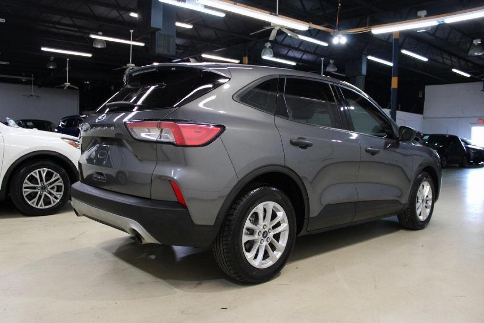 2021 Gray /Ebony Ford Escape S (1FMCU0F63MU) with an 1.5L EcoBoost engine, Automatic transmission, located at 15300 Midway Rd., Addison, TX, 75001, (972) 702-0011, 32.958321, -96.838074 - Photo#2