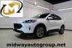 2022 Star White Metallic Tri-Coat /Ebony Ford Escape SEL (1FMCU0H65NU) with an 1.5L EcoBoost engine, Automatic transmission, located at 15300 Midway Rd., Addison, TX, 75001, (972) 702-0011, 32.958321, -96.838074 - Photo#0