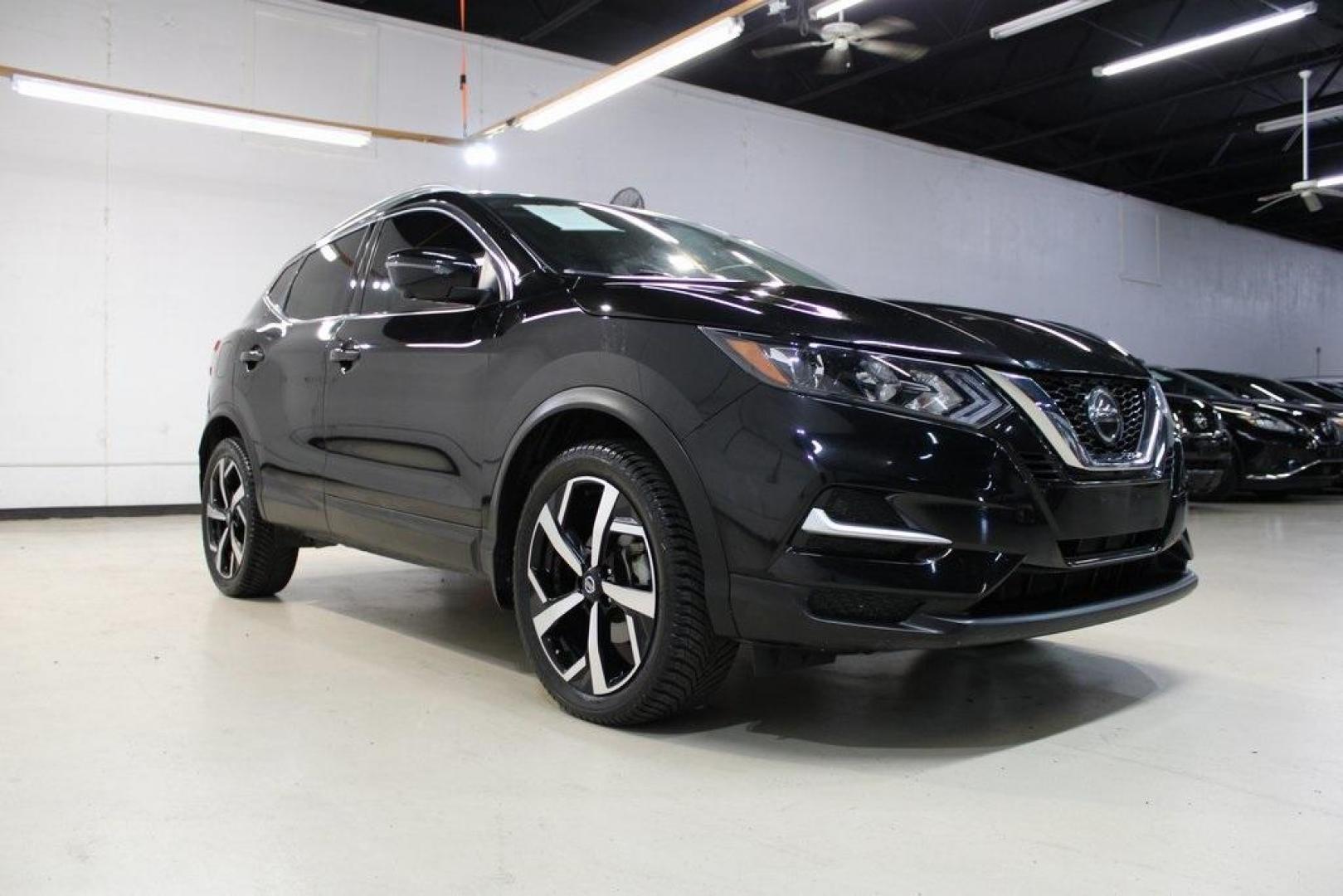 2020 Magnetic Black Pearl /Charcoal Nissan Rogue Sport SL (JN1BJ1CW2LW) with an 2.0L DOHC engine, CVT transmission, located at 15300 Midway Rd., Addison, TX, 75001, (972) 702-0011, 32.958321, -96.838074 - Photo#1