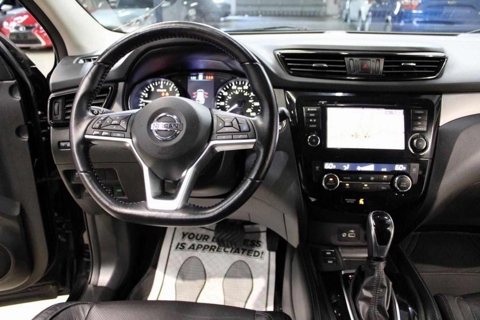 2020 Magnetic Black Pearl /Charcoal Nissan Rogue Sport SL (JN1BJ1CW2LW) with an 2.0L DOHC engine, CVT transmission, located at 15300 Midway Rd., Addison, TX, 75001, (972) 702-0011, 32.958321, -96.838074 - Photo#17