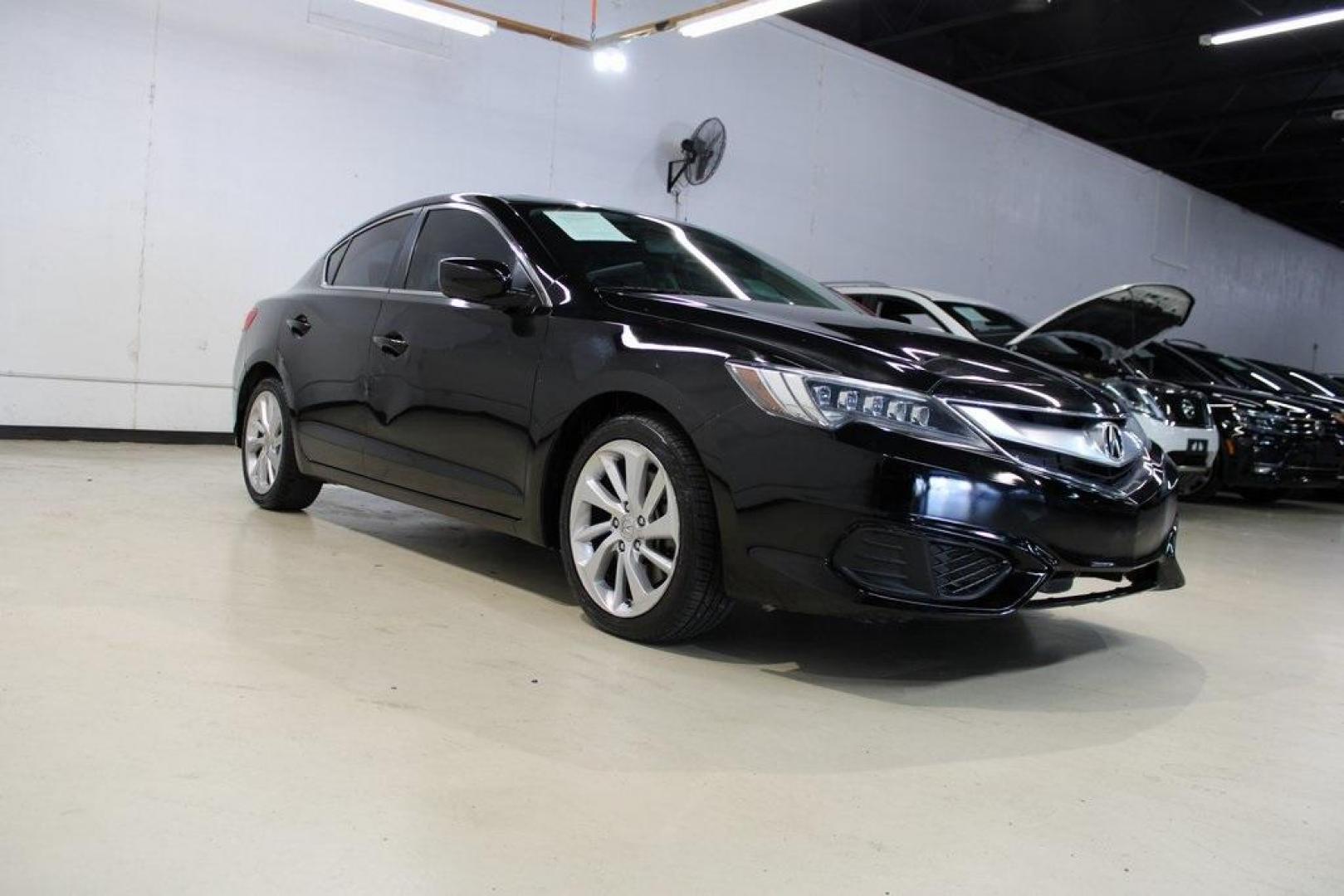 2017 Crystal Black Pearl /Ebony Acura ILX 2.4L (19UDE2F3XHA) with an I4 engine, Automatic transmission, located at 15300 Midway Rd., Addison, TX, 75001, (972) 702-0011, 32.958321, -96.838074 - Photo#1