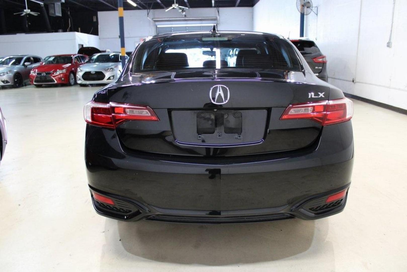 2017 Crystal Black Pearl /Ebony Acura ILX 2.4L (19UDE2F3XHA) with an I4 engine, Automatic transmission, located at 15300 Midway Rd., Addison, TX, 75001, (972) 702-0011, 32.958321, -96.838074 - Photo#7
