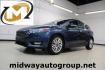 2018 Blue Metallic /Charcoal Black Ford Focus Titanium (1FADP3N28JL) with an 2.0L I4 DGI Ti-VCT engine, Automatic transmission, located at 15300 Midway Rd., Addison, TX, 75001, (972) 702-0011, 32.958321, -96.838074 - Photo#0