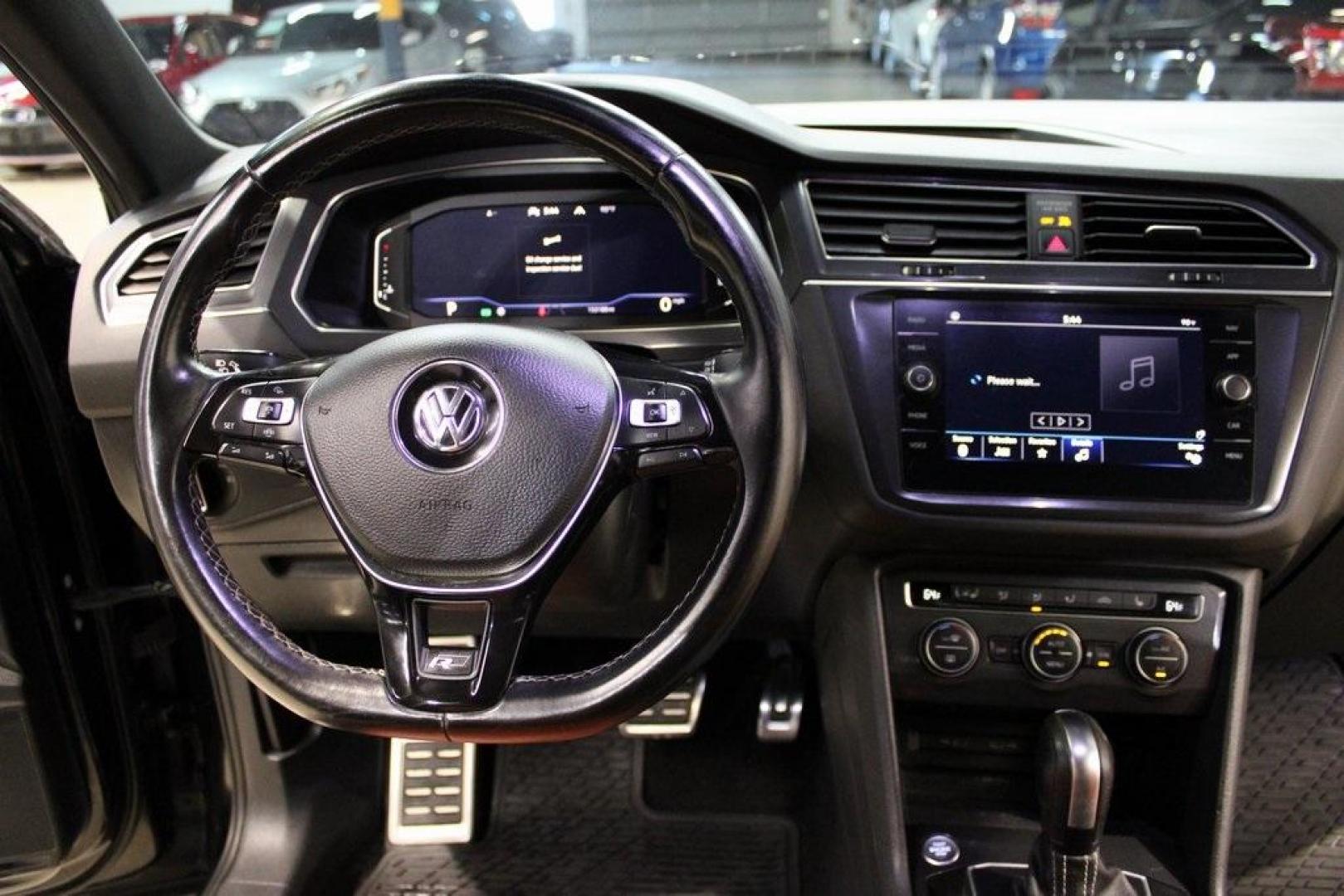 2021 Deep Black Pearl /Saffrano Orange and Black Volkswagen Tiguan 2.0T SEL Premium R-Line (3VV4B7AX4MM) with an 2.0L TSI DOHC engine, Automatic transmission, located at 15300 Midway Rd., Addison, TX, 75001, (972) 702-0011, 32.958321, -96.838074 - Photo#18