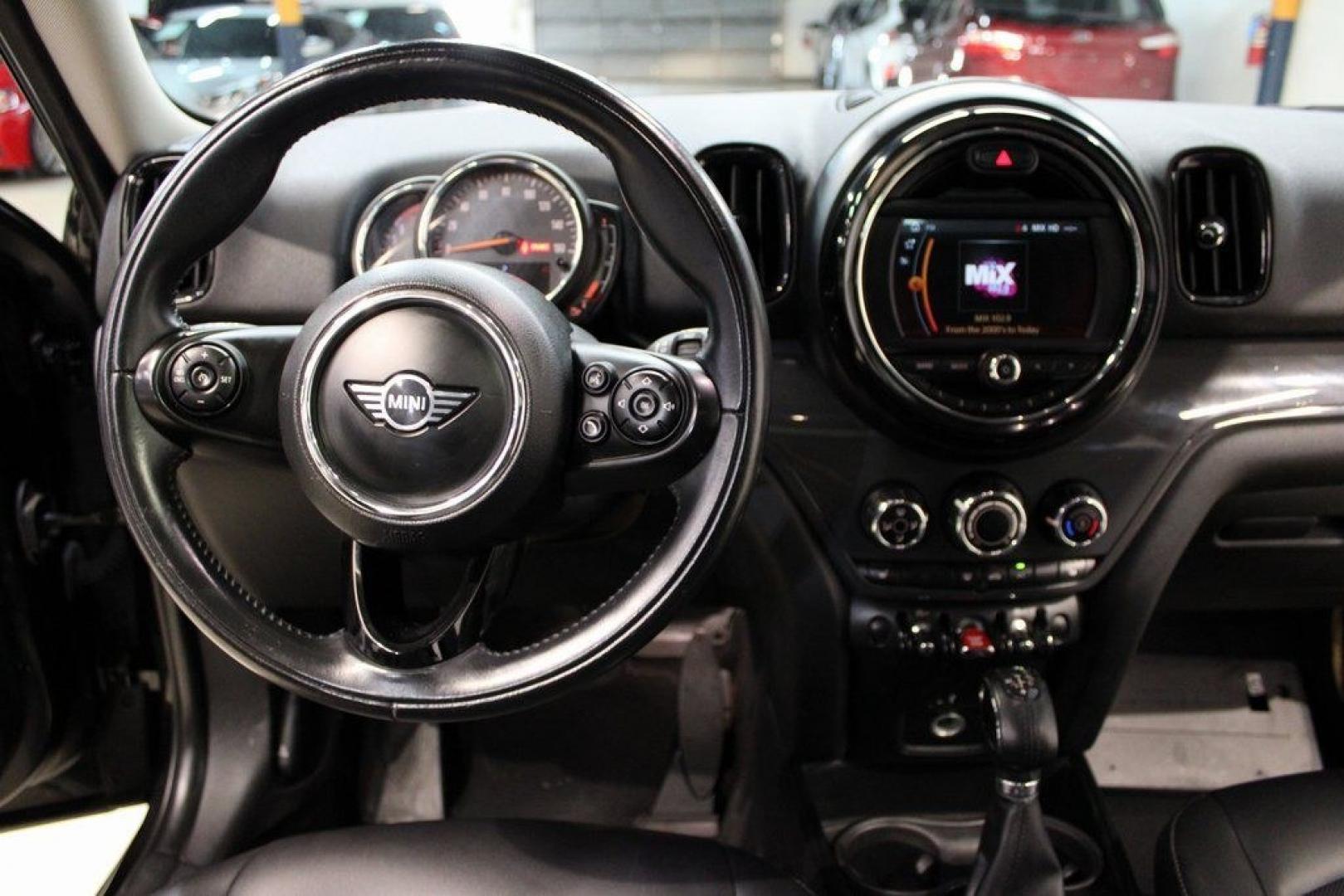 2019 Midnight Black Metallic /Carbon Black MINI Cooper Countryman Classic (WMZYS7C55K3) with an 1.5L I-3 engine, Automatic transmission, located at 15300 Midway Rd., Addison, TX, 75001, (972) 702-0011, 32.958321, -96.838074 - 2019 MINI Countryman Cooper S ALL4<br>Now Available at Midway Auto Group Addison, Texas<br><br>Blending iconic MINI styling with SUV versatility, the 2019 MINI Countryman Cooper S ALL4 offers a fun-to-drive experience with added space, premium features, and all-wheel drive capability. Whether you'r- Photo#15