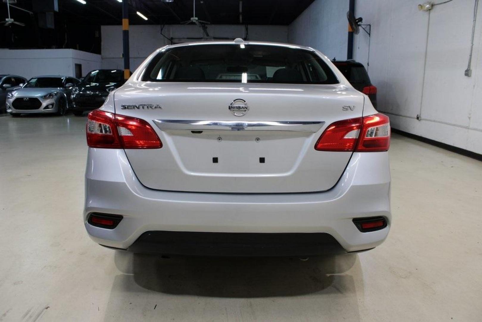 2019 Brilliant Silver Metallic /Charcoal Nissan Sentra SV (3N1AB7AP6KY) with an 1.8L 4-Cylinder DOHC 16V engine, CVT transmission, located at 15300 Midway Rd., Addison, TX, 75001, (972) 702-0011, 32.958321, -96.838074 - 2019 Nissan Sentra SV<br>Now Available at Midway Auto Group Addison, Texas<br><br>Efficient, reliable, and tech-savvythe 2019 Nissan Sentra SV is the perfect sedan for daily driving, weekend errands, and everything in between. With sleek styling, excellent fuel economy, and a comfortable interior p - Photo#5