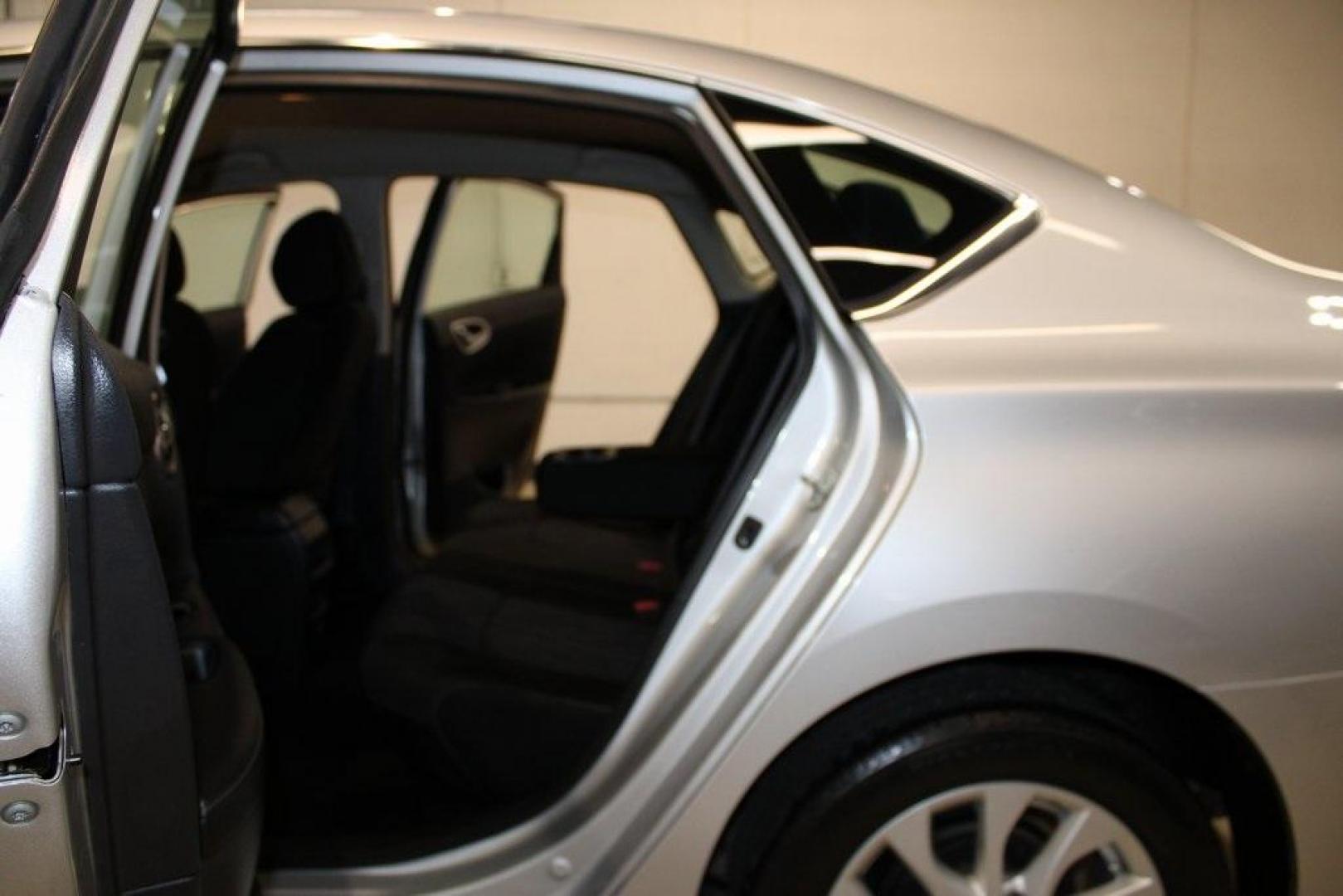2019 Brilliant Silver Metallic /Charcoal Nissan Sentra SV (3N1AB7AP6KY) with an 1.8L 4-Cylinder DOHC 16V engine, CVT transmission, located at 15300 Midway Rd., Addison, TX, 75001, (972) 702-0011, 32.958321, -96.838074 - 2019 Nissan Sentra SV<br>Now Available at Midway Auto Group Addison, Texas<br><br>Efficient, reliable, and tech-savvythe 2019 Nissan Sentra SV is the perfect sedan for daily driving, weekend errands, and everything in between. With sleek styling, excellent fuel economy, and a comfortable interior p - Photo#13