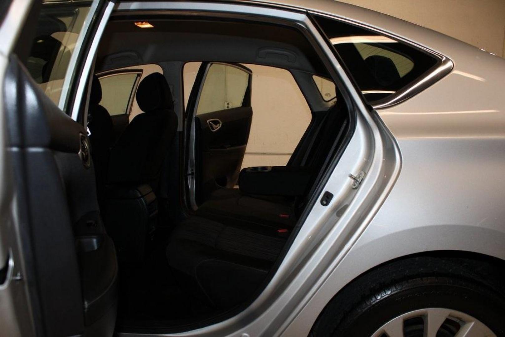 2019 Brilliant Silver Metallic /Charcoal Nissan Sentra SV (3N1AB7AP6KY) with an 1.8L 4-Cylinder DOHC 16V engine, CVT transmission, located at 15300 Midway Rd., Addison, TX, 75001, (972) 702-0011, 32.958321, -96.838074 - 2019 Nissan Sentra SV<br>Now Available at Midway Auto Group Addison, Texas<br><br>Efficient, reliable, and tech-savvythe 2019 Nissan Sentra SV is the perfect sedan for daily driving, weekend errands, and everything in between. With sleek styling, excellent fuel economy, and a comfortable interior p - Photo#14