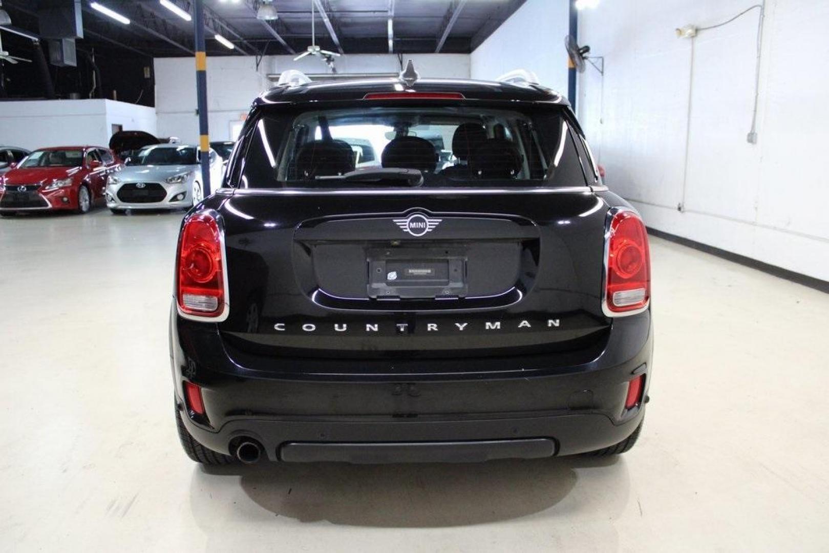2019 Midnight Black Metallic /Carbon Black MINI Cooper Countryman Iconic (WMZYS7C52K3) with an 1.5L I-3 engine, Automatic transmission, located at 15300 Midway Rd., Addison, TX, 75001, (972) 702-0011, 32.958321, -96.838074 - 2019 MINI Countryman Cooper S ALL4<br>Now Available at Midway Auto Group Addison, Texas<br><br>Stylish, sporty, and surprisingly spacious, the 2019 MINI Countryman Cooper S ALL4 combines the unmistakable MINI design with true SUV capability. With its turbocharged performance, premium interior, and - Photo#7