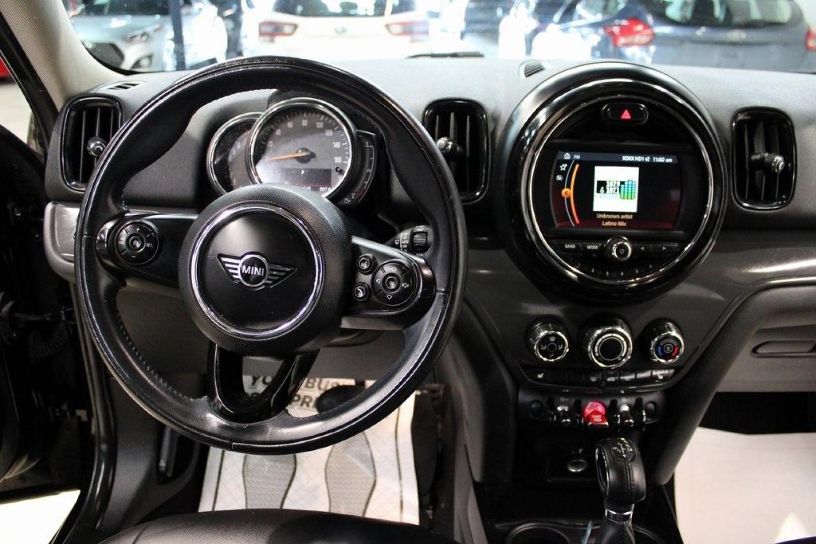 2019 Midnight Black Metallic /Carbon Black MINI Cooper Countryman Iconic (WMZYS7C52K3) with an 1.5L I-3 engine, Automatic transmission, located at 15300 Midway Rd., Addison, TX, 75001, (972) 702-0011, 32.958321, -96.838074 - 2019 MINI Countryman Cooper S ALL4<br>Now Available at Midway Auto Group Addison, Texas<br><br>Stylish, sporty, and surprisingly spacious, the 2019 MINI Countryman Cooper S ALL4 combines the unmistakable MINI design with true SUV capability. With its turbocharged performance, premium interior, and - Photo#18