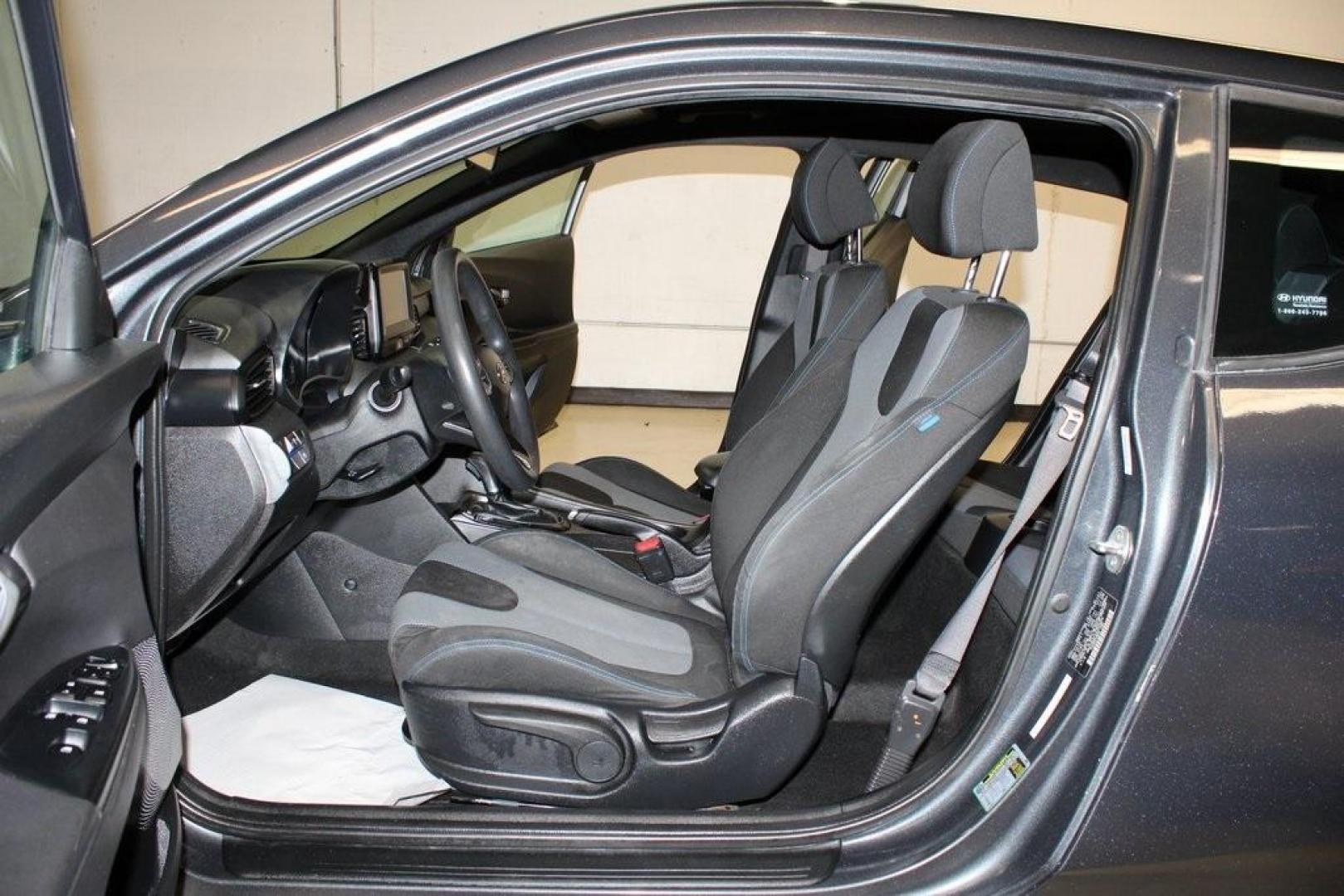 2019 Thunder Gray /Black Hyundai Veloster 2.0 (KMHTG6AF2KU) with an 2.0L 4-Cylinder MPI DOHC engine, Automatic transmission, located at 15300 Midway Rd., Addison, TX, 75001, (972) 702-0011, 32.958321, -96.838074 - Photo#14