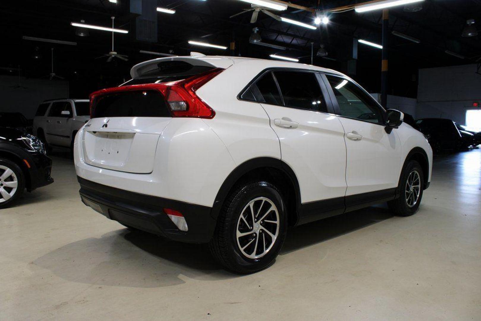 2020 Pearl White /Black Mitsubishi Eclipse Cross ES (JA4AS3AA2LZ) with an 1.5L I4 DI Turbocharged DOHC 16V LEV3-ULEV70 152hp engine, CVT transmission, located at 15300 Midway Rd., Addison, TX, 75001, (972) 702-0011, 32.958321, -96.838074 - Photo#2